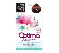 LLongueras Optima tinte Sin Amoniaco 5/66 Rojo Oscuro Intenso