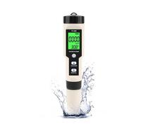 LLOOPK Compteur de Sol, Testeur d'eau numérique 4 en 1, analyseur d'ions hydrogène, pH, ORP, température, for Aquarium