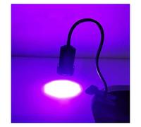 LLOOPK Lampe UV, Lampe de polymérisation violette portable à lampe UV haute intensité 100W LED principalement utilisée dans la colle sans ombre, résine photosensible(395nm)