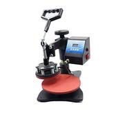 LLOOPK Machine à Chaleur de la Plaque Swing Swing Away Imprimante Machine de Transfert de Chaleur de l'imprimante for Une imprimerie de Plaque de 8 Pouces de diamètre de 12 cm