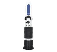 LLOOPK Refractometre, Réfractomètre à bière Moût Vin Brassage Double Échelle Rapport Spécifique Hydromètre 1.000-1.130 0-32% ATC Sucre Kit de Brassage Maison