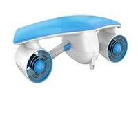 LLOOPK Scooter sous-Marin, Propulseurs De Natation Équipement Plongée Portatif Planches Électriques Surf Boosters sous-Marins(Blauw)