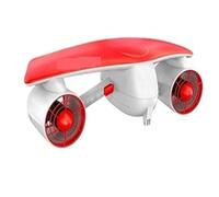 LLOOPK Scooter sous-Marin, Propulseurs De Natation Équipement Plongée Portatif Planches Électriques Surf Boosters sous-Marins(Rot)