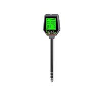LLOOPK Testeur de Sol, Testeur de Sol LCD 6 en 1, pH-mètre, Culture Plantes à Fleurs, Jardinage, Moniteur d'humidité