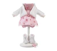 Llorens 1053542 Vêtements pour poupées de 35 cm - Ensemble de vêtements pour poupées - Motif étoiles - Accessoires pour poupée