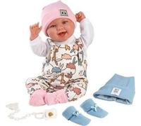 Llorens 18481, Baby doll, Genre neutre, Fille, 440 mm, Beige, Multicolore, Rose