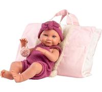 Llorens 73812 New Born baby girl - Bébé réaliste avec corps en vinyle intégral - 40 cm