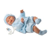Llorens Baby doll Hugo Blue Dressed 45 cm