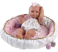 Llorens Baby Doll Nica Pink in Cocoon 40 cm