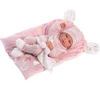 Llorens Baby Doll Nica Pink with Pillow 40 cm