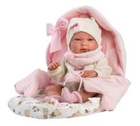 Llorens Baby Doll Nica Pink with Sleeping Bag 40 cm