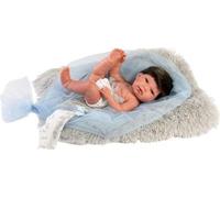 Llorens Baby Doll Nico Blue avec oreiller et doudou 40 cm