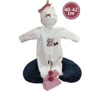 Llorens M740-50P vêtements pour poupée bébé NEW BORN taille 40-42 cm