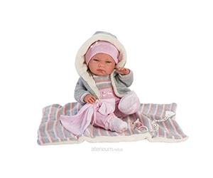 Llorens Nica 73858 Poupon Beige 38 cm