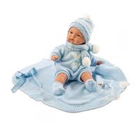 Llorens poupée Joel Lloron Toquilla Celeste 38 cm