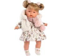 Llorens Poupée pleureuse Joelle rose vierge avec son 38 cm
