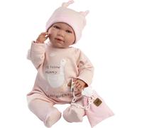 Llorens Poupée pleureuse Mimi rose avec son 42 cm