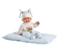 Llorens - Poupée RN Toucher Doux bébé Coussin Good Monster 26 cm Multicolore (26311)