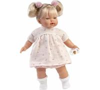 Llorens Roberta Llorona Poupée Avec Corps En Tissu Et Tétine 33 Cm Beige Beige One Size