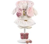 Llorens Vêtements de poupée pour poupées de 40-42 cm, Ensemble de vêtements Cool, Accessoires de poupée, 1042404