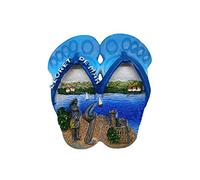 Lloret de Mar Espagne 3D Flip Flop Réfrigérateur Aimant Résine Voyage Souvenirs, Fait Main Maison & Cuisine Décoration Espagne Réfrigérateur Aimant Collection Cadeau