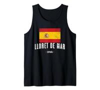 Lloret de Mar Espagne | ES Ville Drapeau, Bandera Ropa - Débardeur