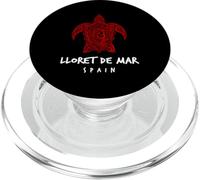 Lloret De Mar Espagne Tortue de Mer Tribal Océan Art Design PopSockets PopGrip pour MagSafe