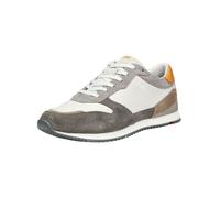 LLOYD Baskets basses gris / gris foncé / orange / blanc, Taille 42,5