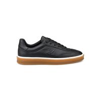 LLOYD Baskets Beat pour homme en cuir lisse noir, Noir , 46 EU