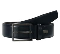 LLOYD Ceinture bleu en cuir pour homme - Thin Belt 3.5 Marine 98714 80 cm