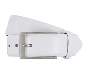 LLOYD Ceinture en cuir Ceinture hommes blanc 375, Länge:90 cm, Farbe:weiß