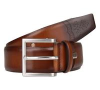 LLOYD Ceinture marron en cuir pour homme - Leather Belt Cognac 98663 80 cm