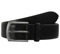 LLOYD Ceinture noir en cuir pour homme - Leather Belt 3.5 98636 80 cm