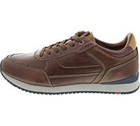 LLOYD Chaussures à lacets pour homme Edita - Chaussures d'affaires - Semelle lâche, marron foncé, 44.5 EU
