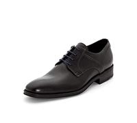 LLOYD Herren Schnürhalbschuhe Gala, Männer Businessschuhe,Derby,Normalweit,Anzugschuhe,Derby,schnürung,Office,büro,Schwarz/Midnight,41 EU / 7.5 UK