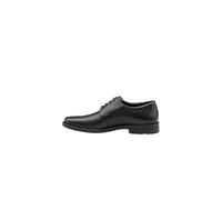 LLOYD Core 110 Chaussures à lacets pour homme en cuir lisse noir, Noir , 45 EU