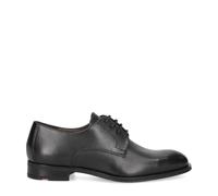 LLOYD Core Plus 110 Chaussures à lacets pour homme en cuir lisse noir, Noir , 47 EU