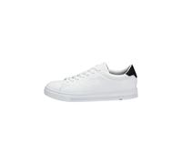 LLOYD Enrico Chaussures basses pour homme avec semelle ample, Blanc/Bleu marine, 45 EU