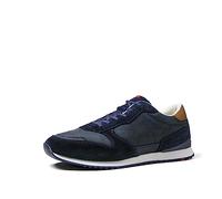 LLOYD Chaussures basses homme Edmond – semelle ample, taille normale, bleu marine, 42 EU