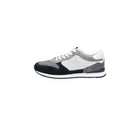 LLOYD Herren Halbschuhe Elmore, Männer Low-Top Sneaker, Lose Einlage,schnürschuhe,schnürer,Business,Freizeit, Navy/Grey/White, 43 EU / 9 UK