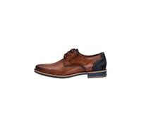 LLOYD Herren Schnürhalbschuhe Drift 110, Männer Low-Top Sneaker,Lace-up,Shoes,Low-tie,Schnuerschuhe,Schnuerer,Schnuerung, Brown/Navy, 44 EU / 9.5 UK