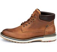 LLoyd Hommes Bottines d'hiver à lacets VARAS Marron Cuir lisse imperméable Taille : 40,5