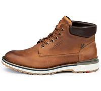 LLoyd Hommes Bottines d'hiver à lacets VARAS Marron Cuir lisse imperméable Taille : 41