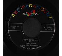 LLOYD PRICE - just because / why 45 rpm single