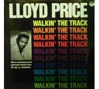 LLOYD PRICE - WALKIN' THE TRACK LP (VINYL ALBUM) US SPECIALTY 1986