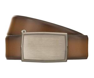 LLOYD Thin Leather Belt 3.5 W115 Cognac - raccourcissable