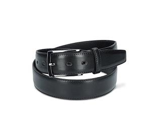 LLOYD Thin Leather Belt W125 Black - raccourcissable