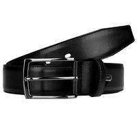 LLOYD Thin Leather Belt W85 Black