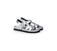 LLOYD Unisex BLOOM Sandales Argent in 38 F 1/2 Cuir lisse Festif | Loisirs