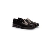 LLOYD Unisex CLOUT MOVE Mocassins Marron in 46 Largeur normale Cuir brillant Business | Festif